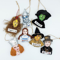 Oz - handmade Christmas tree ornaments