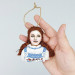 Frank Morgan as Professor Marvel ornament, The Wonderful Wizard of Oz fans gift!