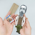 Anatole France figure, French poet, journalist, novelist - Gift idea for writer!