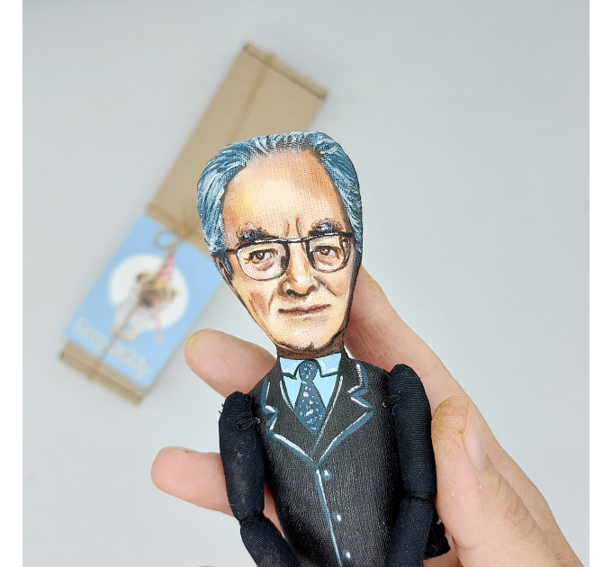 Thomas Nagel figure, American philosopher, Gift for professor of Philosophy, Library decor