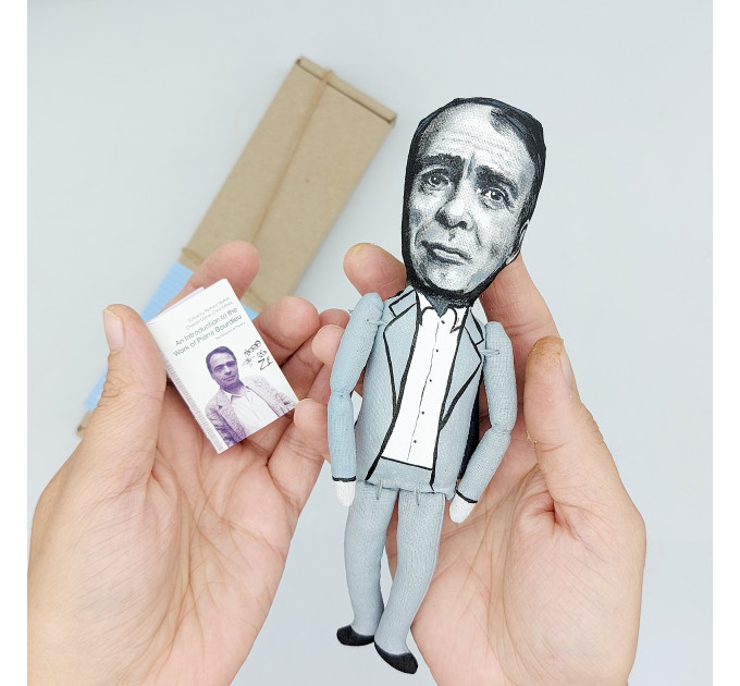 Pierre Bourdieu figure, French sociologist, public intellectual - Gift for sociology professor!