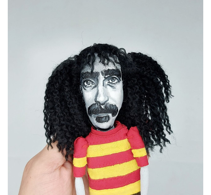 Frank Zappa figurine, American musician, bandleader rock, pop, jazz fusion - The Mothers