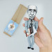 Hilary Putnam figurine, famous American philosopher, computer scientist - Gifts for Philosophy Lover!