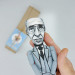 Hilary Putnam figurine, famous American philosopher, computer scientist - Gifts for Philosophy Lover!
