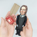 Nicolas Malebranche figurine, French Catholic priest, rationalist philosopher 