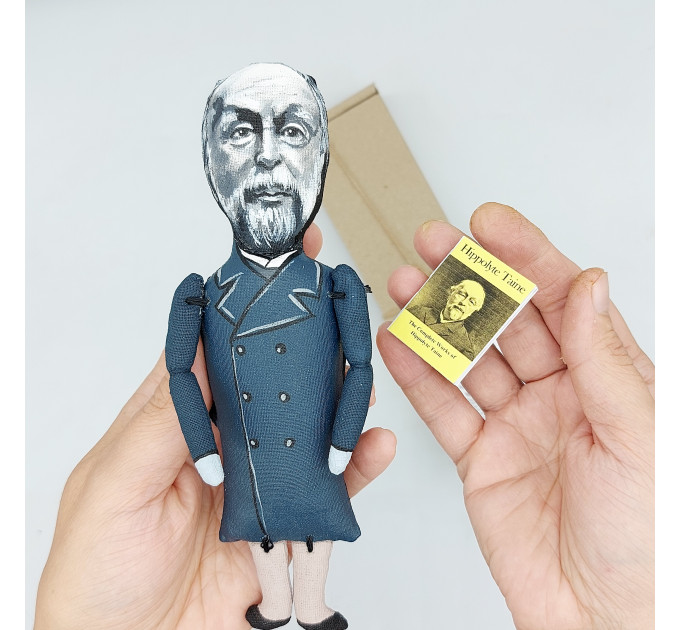 Hippolyte Taine figure, famous French historian, philosopher - Professor philosophy gift! 