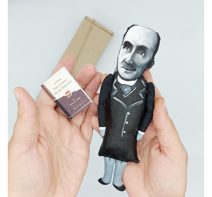 Henri Bergson figure, famous French philosopher - Gift for professor philosophy!