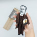 Theodore Roosevelt figurine, 26th president US, collectible doll
