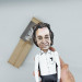 Richard Feynman figurine, American theoretical physicist - The Science Buff gift!