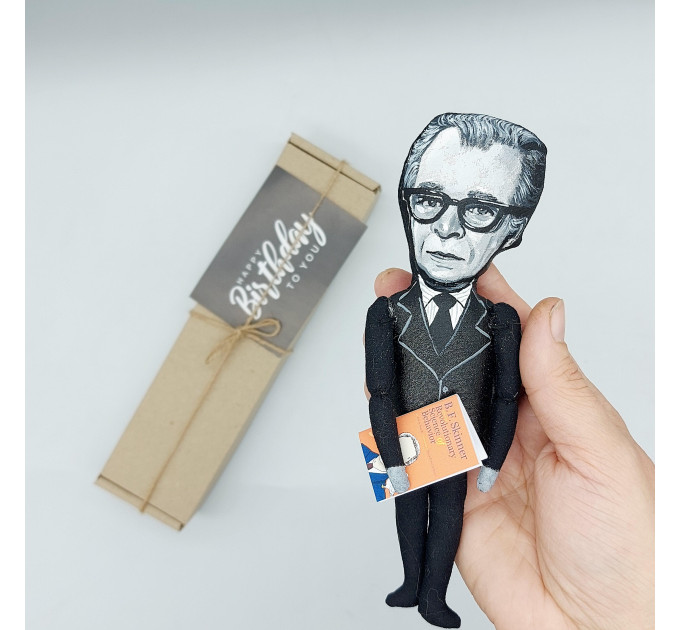 Burrhus Frederic Skinner figure, American psychologist, inventor, social philosopher - Philosophy gift!