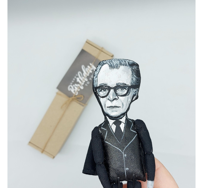 Burrhus Frederic Skinner figure, American psychologist, inventor, social philosopher - Philosophy gift!