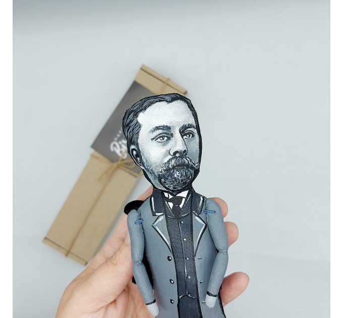 John Singer Sargent figurine, famous American artist - Gift for painter!