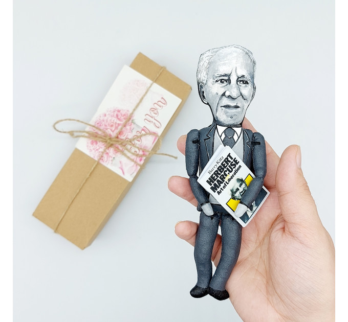 Herbert Marcuse figure, German–American philosopher, social critic, political theorist - Philosophy gift!