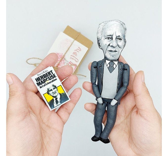 Herbert Marcuse figure, German–American philosopher, social critic, political theorist - Philosophy gift!