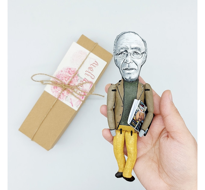 Peter Singer figure, famous Australian moral philosopher - Ethics Professor Gift!
