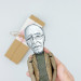 Peter Singer figure, famous Australian moral philosopher - Ethics Professor Gift!