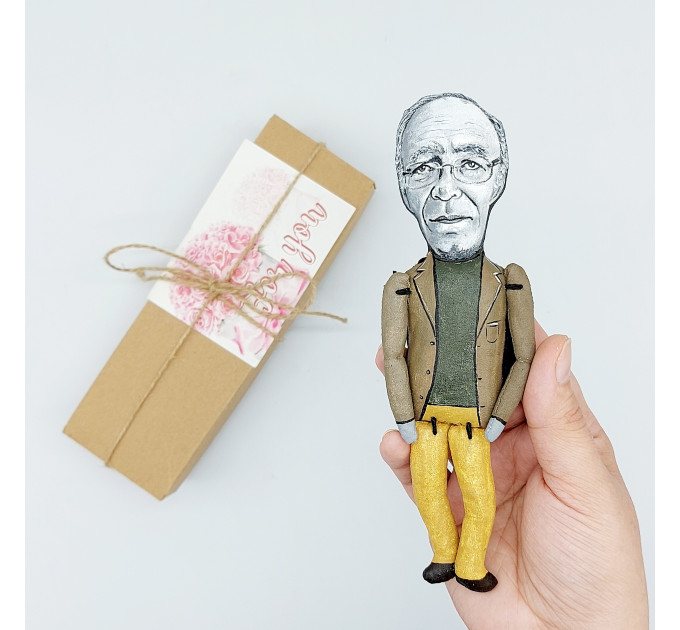 Peter Singer figure, famous Australian moral philosopher - Ethics Professor Gift!