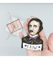 Edgar Allan Poe ornament