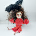 Elisabeth Shepard doll ( the Omen 1976 ) - Halloween decor - MADE TO ORDER