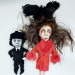 Elisabeth Shepard doll ( the Omen 1976 ) - Halloween decor - MADE TO ORDER