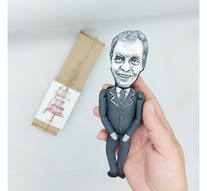 Neil Postman figurine, American author, professor, media theorist - Writer gift! 