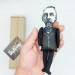 Stéphane Mallarmé figurine, famous French Symbolist poet, critic - Book lover gift!