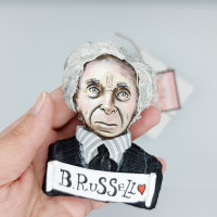 Bertrand Russell ornament