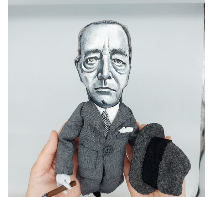 Mies van der Rohe doll - German-American architect, academic, designer - Gift for Architect!