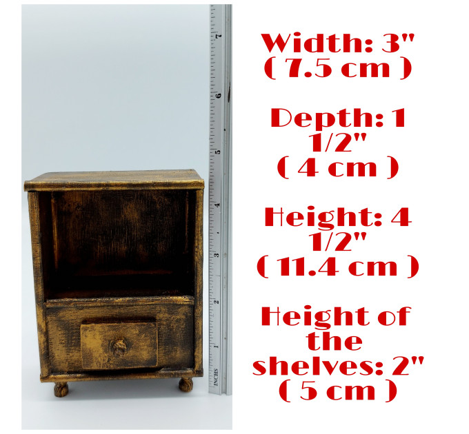 Miniature library, 1:12 scale bookcase, furniture miniature, library office decor