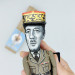 Charles de Gaulle figure, famous President of France, French military officer, statesman, History teacher gift!