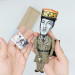 Charles de Gaulle figure, famous President of France, French military officer, statesman, History teacher gift!