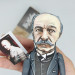 Thomas Hardy figurine, English novelist and poet - Reader gift!