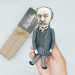 Thomas Hardy figurine, English novelist and poet - Reader gift!