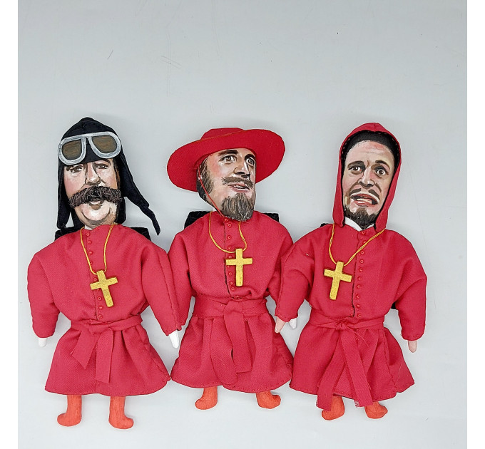 Spanish inquisition Monty Python the Comedy group figurines