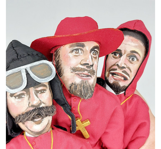 Spanish inquisition Monty Python the Comedy group figurines