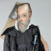 Miguel de Cervantes figure, Spanish writer, author novel Don Quixote - Book lover gift!