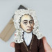 Alexander Pope figure, English poet, satirist of the Enlightenment era - Gift for book lovers!