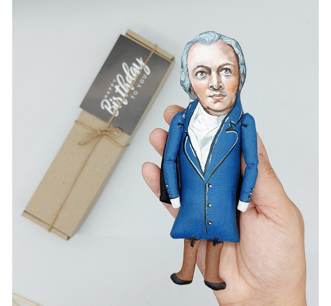 William Blake figure, English poet, painter the Romantic Age - Gift for painter!