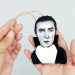 Bela Lugosi Dracula 1931- Halloween tree ornament, horror movie art