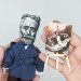 Jusepe de Ribera figurine, famous Spanish painter, outstanding European master - Gift for painter!