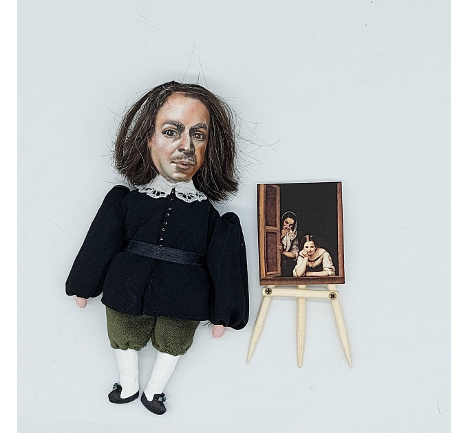 Bartolome Murillo figurine, Spanish Baroque painter - The History Of Art Teacher gift!