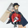 Francisco Pizarro figurine, Spanish conquistador, Expeditions great geographical discoveries, History art!