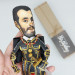 Charles V Habsburg figurine, Holy Roman Emperor - History art - Collectible doll