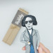 Fran Lebowitz figurine, American author, public speaker, actor - Gift for writers! Collectible art
