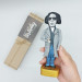 Fran Lebowitz figurine, American author, public speaker, actor - Gift for writers! Collectible art