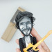 Bruce Springsteen figurine, American singer, guitarist - Music room decor