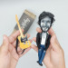 Bruce Springsteen figurine, American singer, guitarist - Music room decor