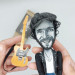 Bruce Springsteen figurine, American singer, guitarist - Music room decor