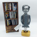 Barbara Pym figurine, English novelist, author Excellent Women - Literary art, Book lover gift!