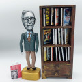 John Rawls figurine, American moral, legal, political philosopher - Unique philosophy gift!